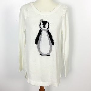 Lauren Conrad Penguin  Christmas Sweater